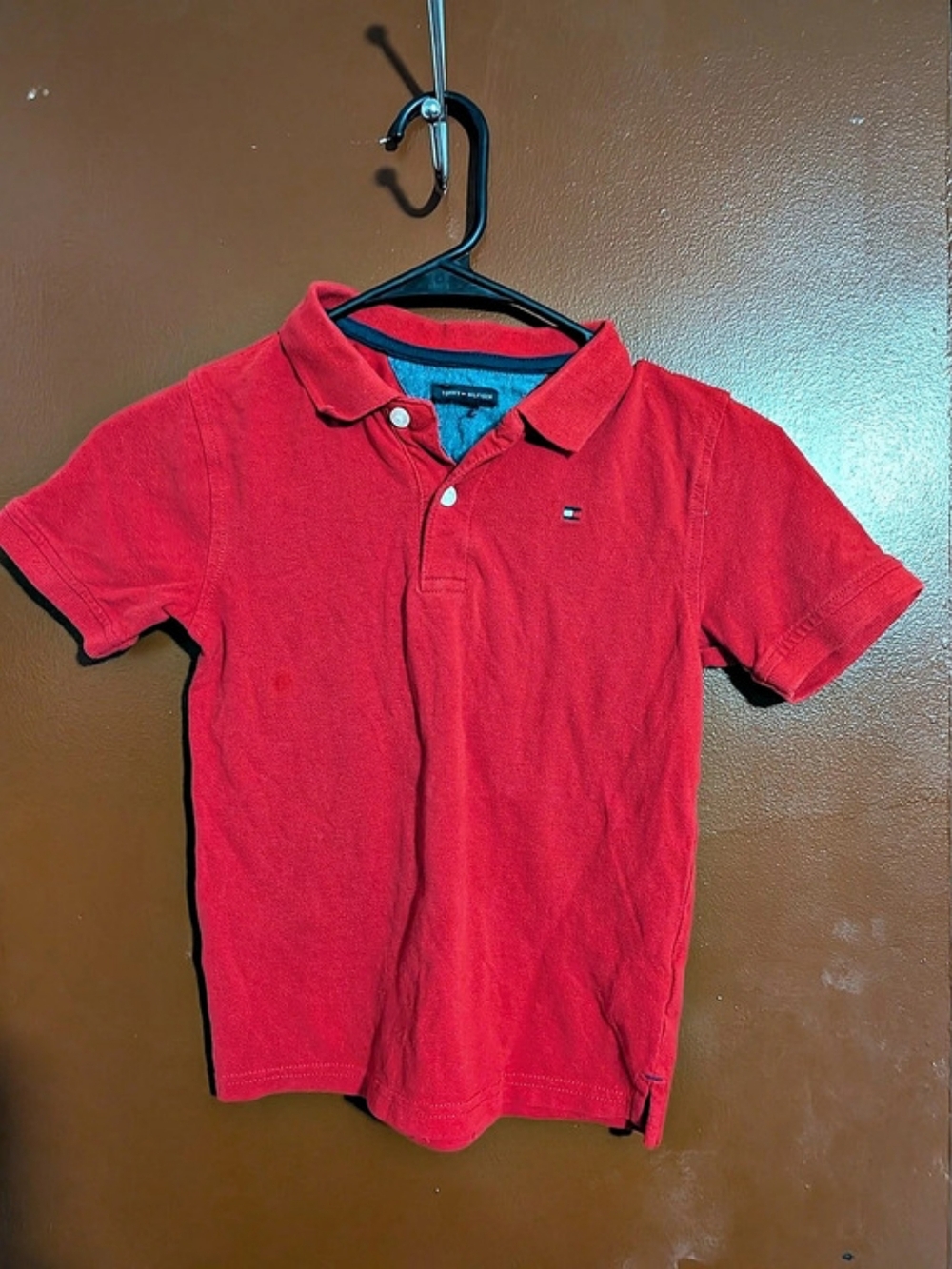 Tommy Hilfiger Boys 18M Red Polo Shirt